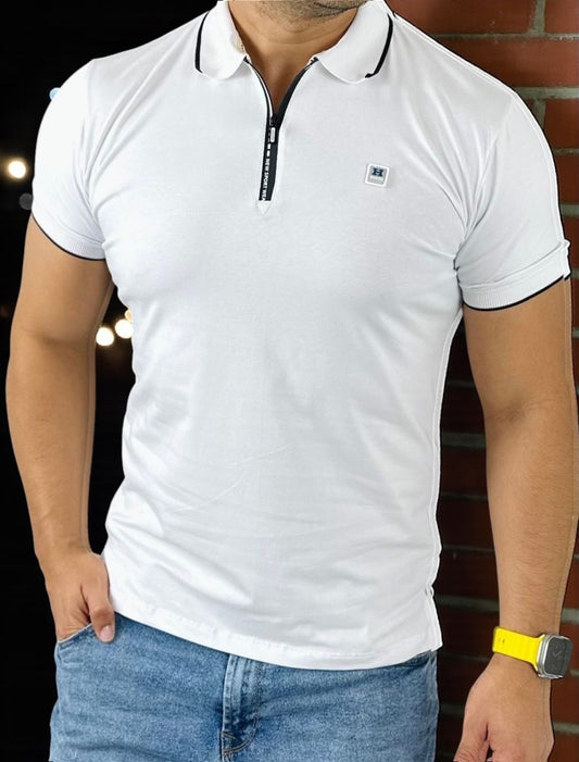 Camiseta tipo polo premium