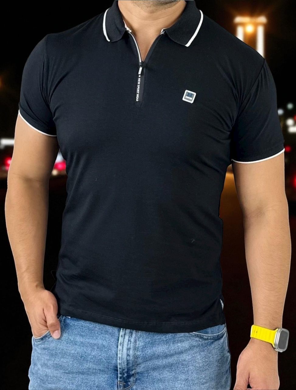 Camiseta tipo polo premium