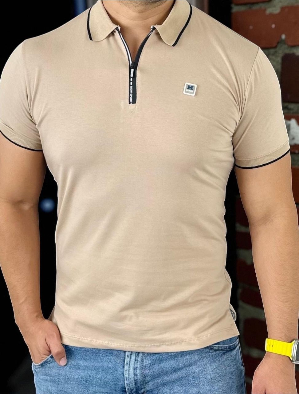 Camiseta tipo polo premium